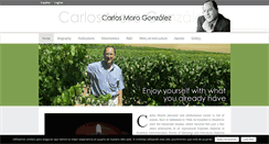 Desktop Screenshot of carlosmoro.es