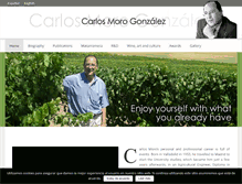 Tablet Screenshot of carlosmoro.es